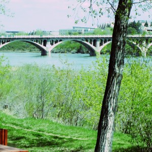 The Mighty Saskatchewan river