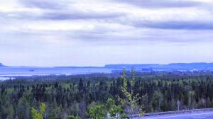Thunder Bay in the rear view mirror