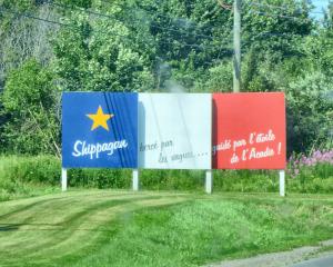 Acadian signage
